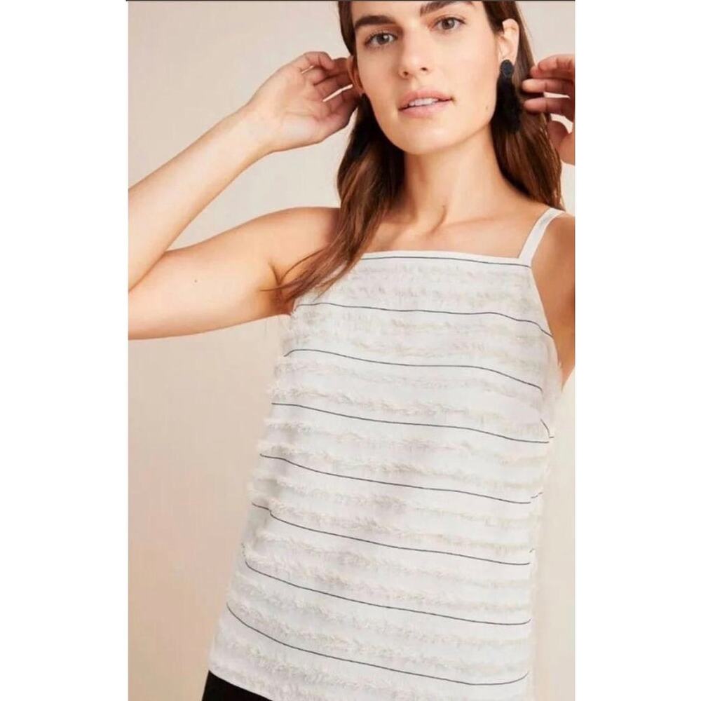 Maeve by Anthropologie Quinn Textured Cami Tank Top